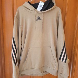 Adidas 3-STRIPES TAPE SUMMER HOODIE - L